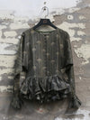 Mutedance 25 Autumn/Winter Round Neck Top Skirt Plant Dye Highly Handmade MD-MD25FW66-dark green (MD25FW65)